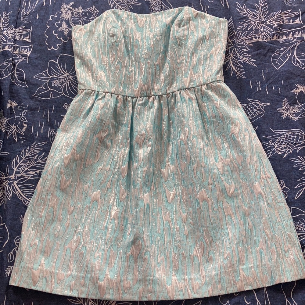 lilly Pulitzer Strapless Dress